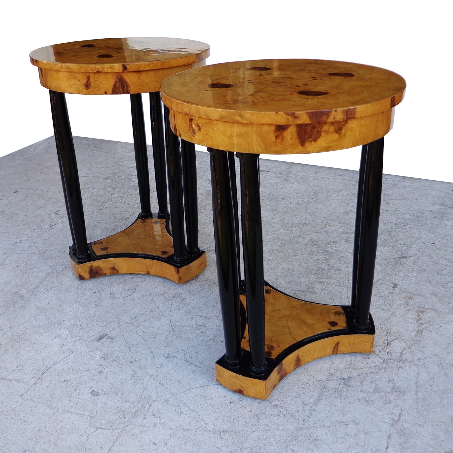 Pair of Art Deco Pedestal / Plant Stands (MS10054)