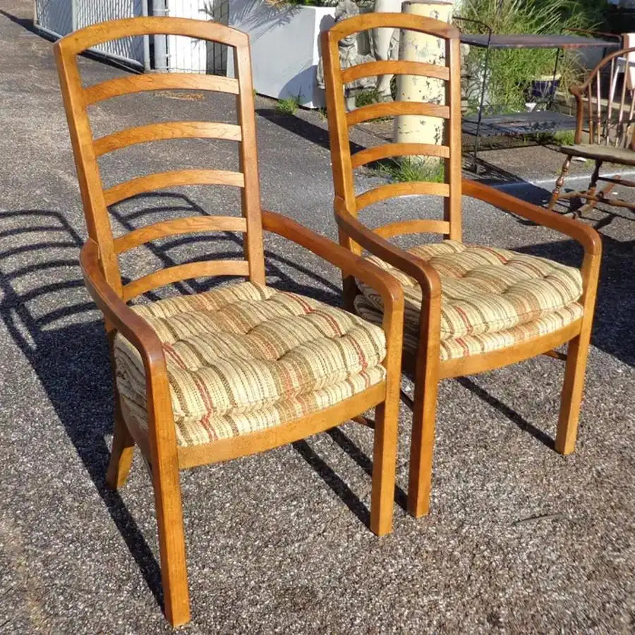 Drexel Woodbriar Dining Chairs (6)
