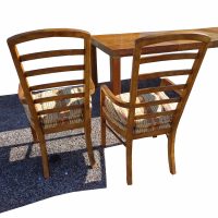 Drexel 62″ to 102″ Extendable Dining Table and 6 chairs