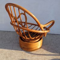 Swivel Rocker Rattan Lounge Chair