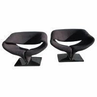 Vintage Ribbon Chairs by Pierre Paulin, Model F582 for Artifort