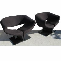 Vintage Ribbon Chairs by Pierre Paulin, Model F582 for Artifort