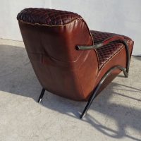 Davita Quited Leather Club Chair