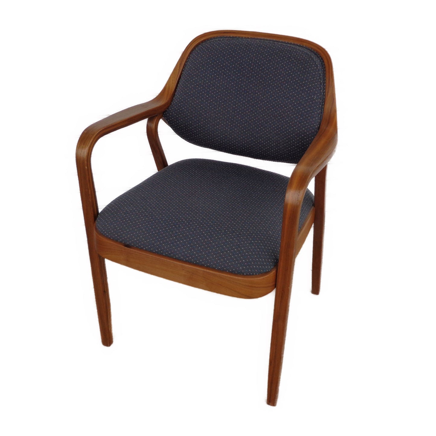 mid-century sophistication with the Vintage Bill Stephens Arm Chair, crafted for comfort and style, ideal for creating inviting seating arrangements.