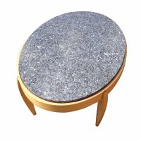 42″ Oval Marble Coffee Table