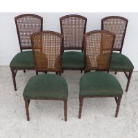 Set of 5 Vintage Dining Chairs