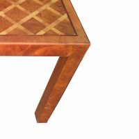 Italian 27″ Parquet Top Table