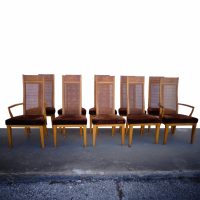 Set of 10 Lane Dining chairs