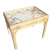 Bamboo Like End Table