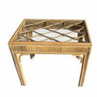 Bamboo Like End Table