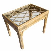 Bamboo Like End Table