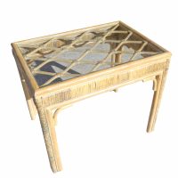 Bamboo Like End Table