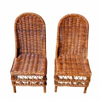 Pair of Wicker Chairs