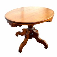 Eastlake Oval Oak Table