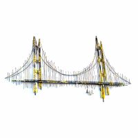 Curtis Jere Brutallist Golden Gate Wall Sculpture