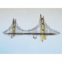 Curtis Jere Brutallist Golden Gate Wall Sculpture