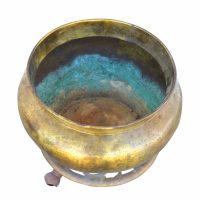 Brass Planter with Undertray with Casters