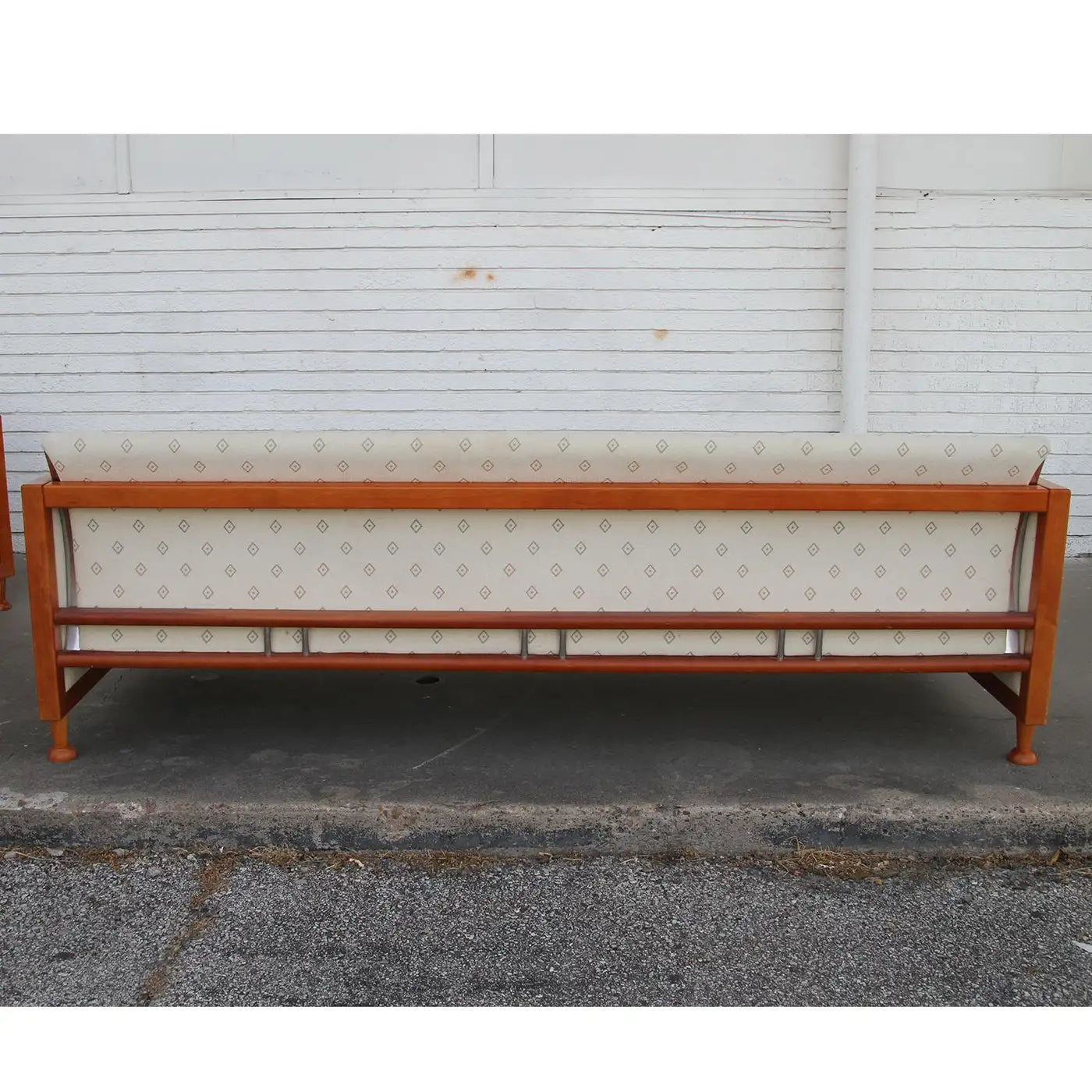 Mid-Century Teak Sofa from Spain