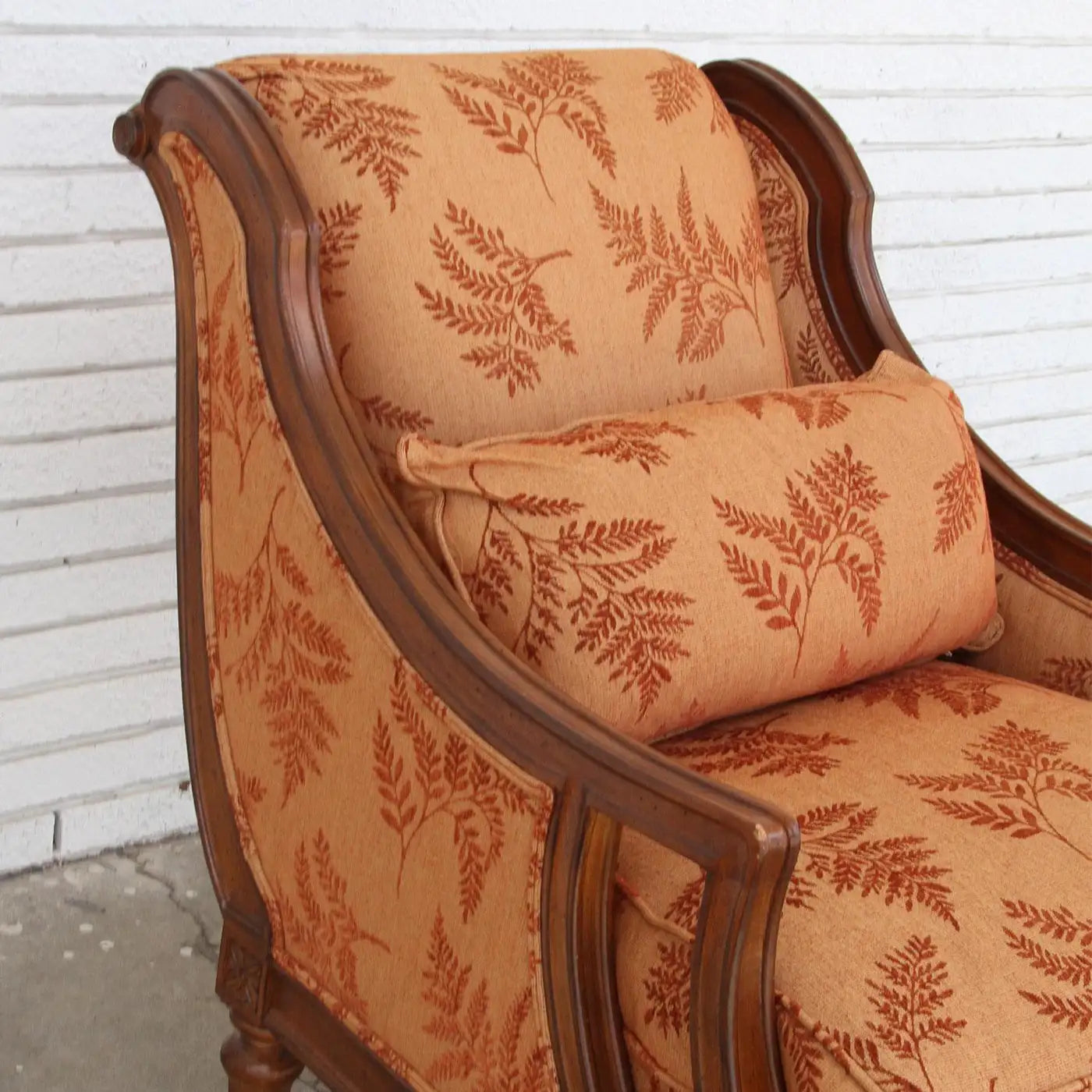 Henredon Empire Style Lounge Chair