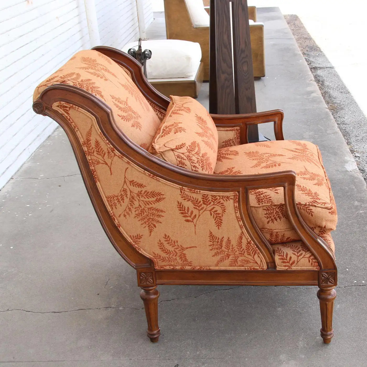 Henredon Empire Style Lounge Chair