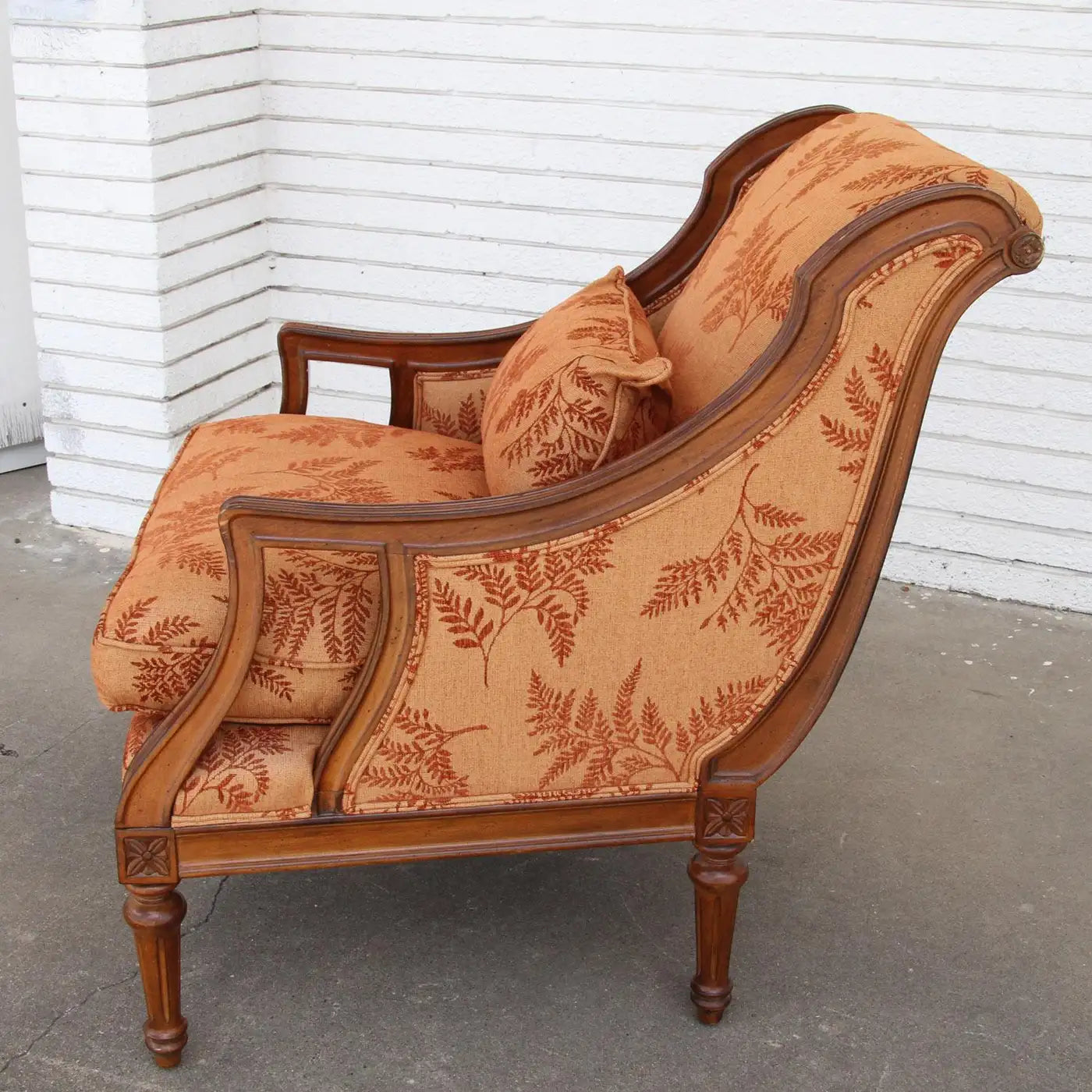 Henredon Empire Style Lounge Chair