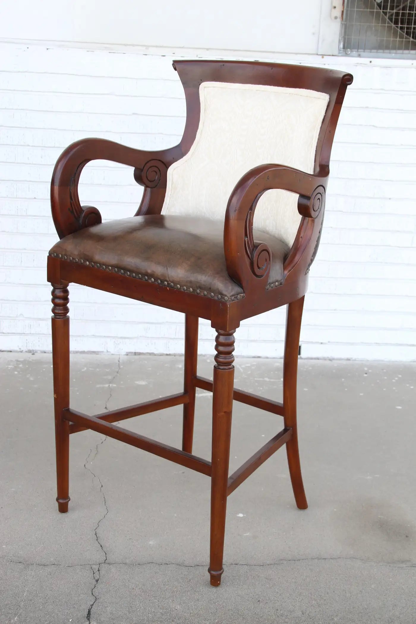 Pair Regency Style Bar Stools