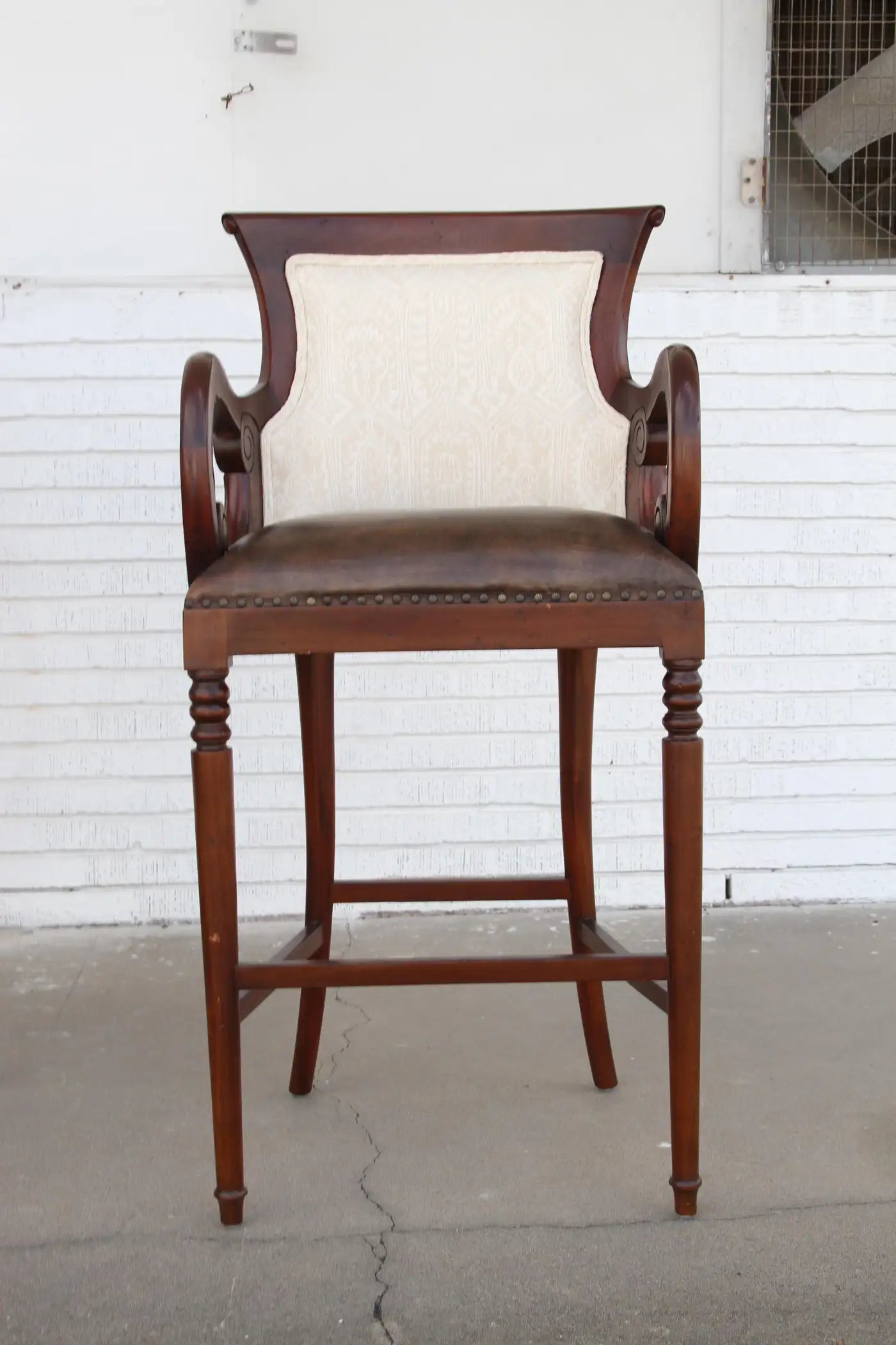 Pair Regency Style Bar Stools