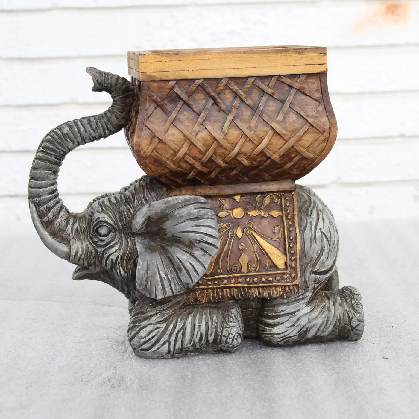 Elephant Décor Planter