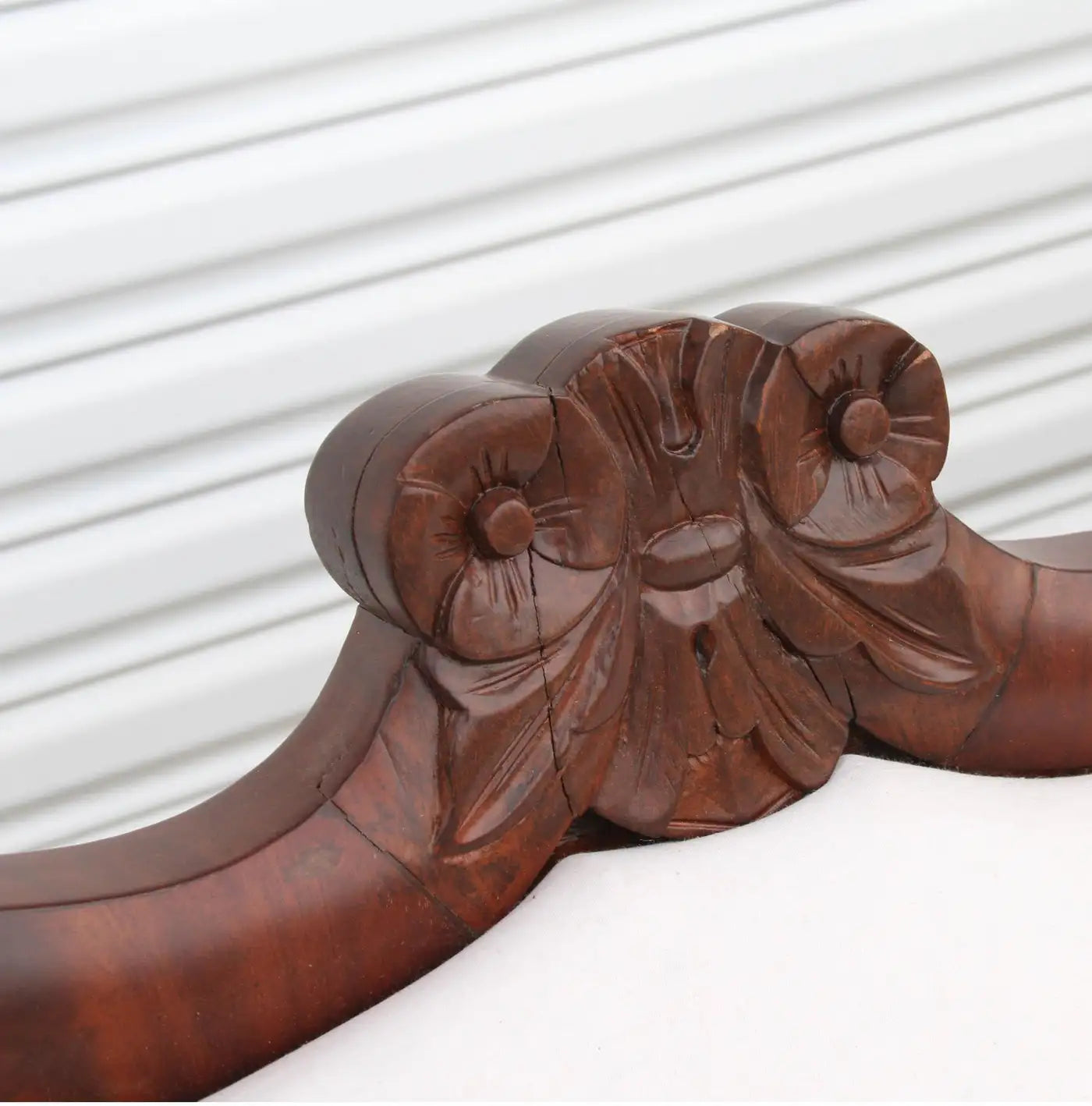 Regency Style Carved Antique Sofa