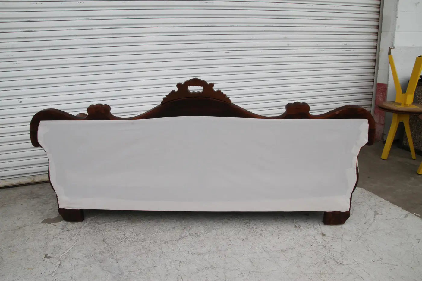 Regency Style Carved Antique Sofa