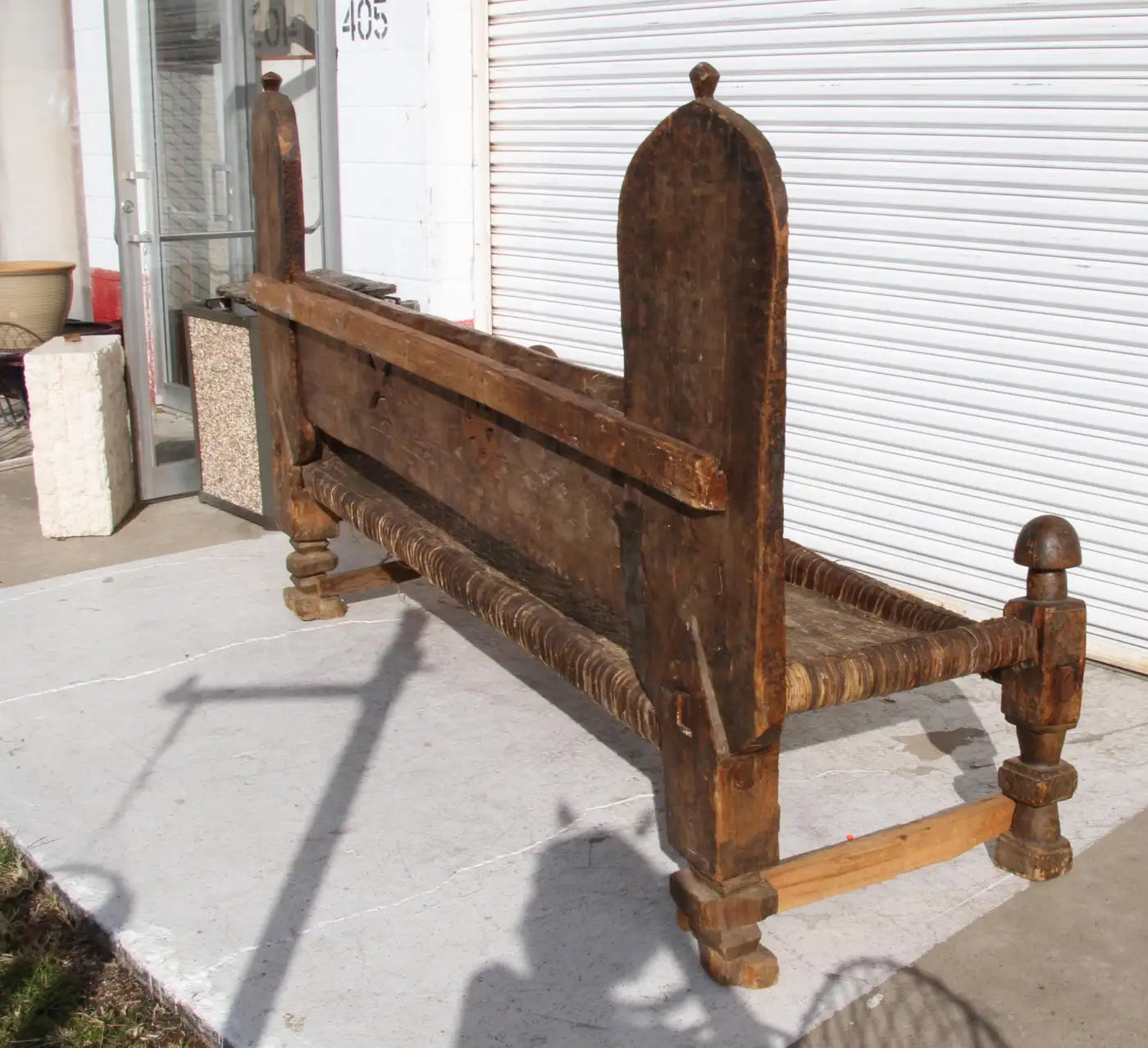 Antique 19th Century Swat Valley Charpoi Bench