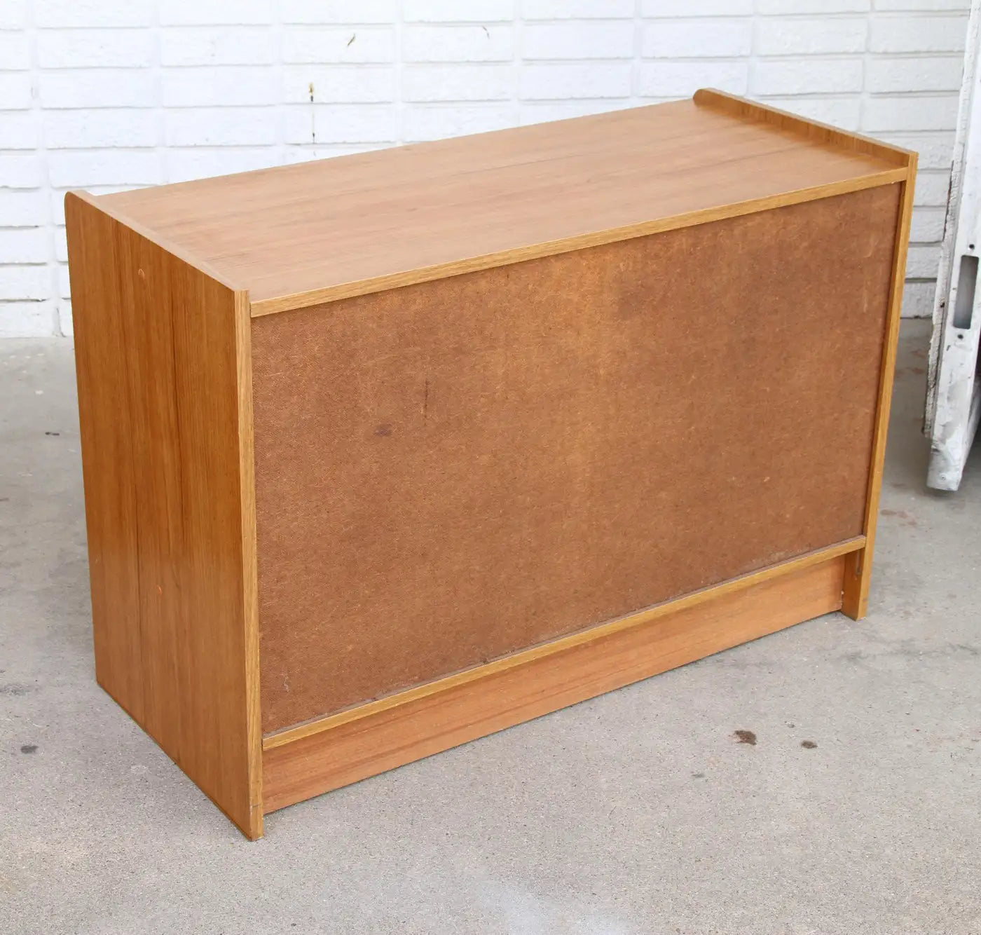 Mid Century Record Cabinet Danish Modern Media Cabinet