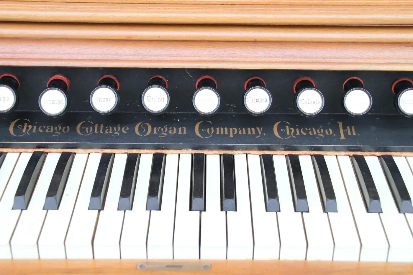 Antique Pump Organ NO50 Chicago Cottage Organ Company