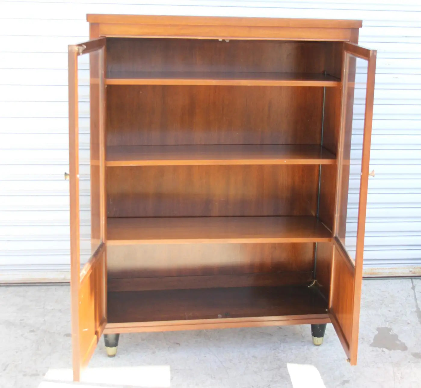 Midcentury Walnut Bookcase