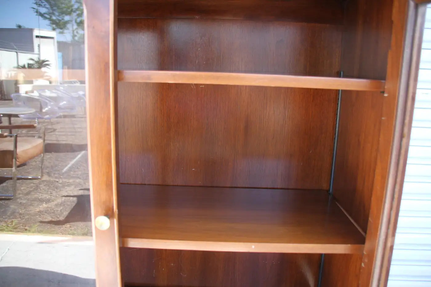 Midcentury Walnut Bookcase