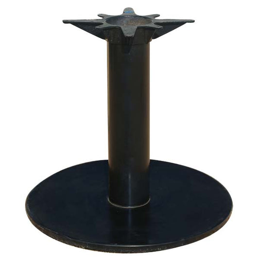 (1) Vintage Black Metal Dining Table Base