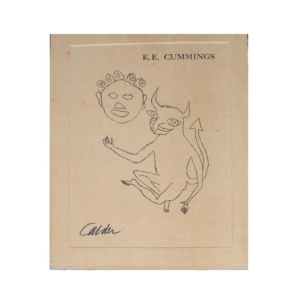 Alexander Calder Santa Claus E. E. Cummings Portfolio of Prints and Prose, 1974