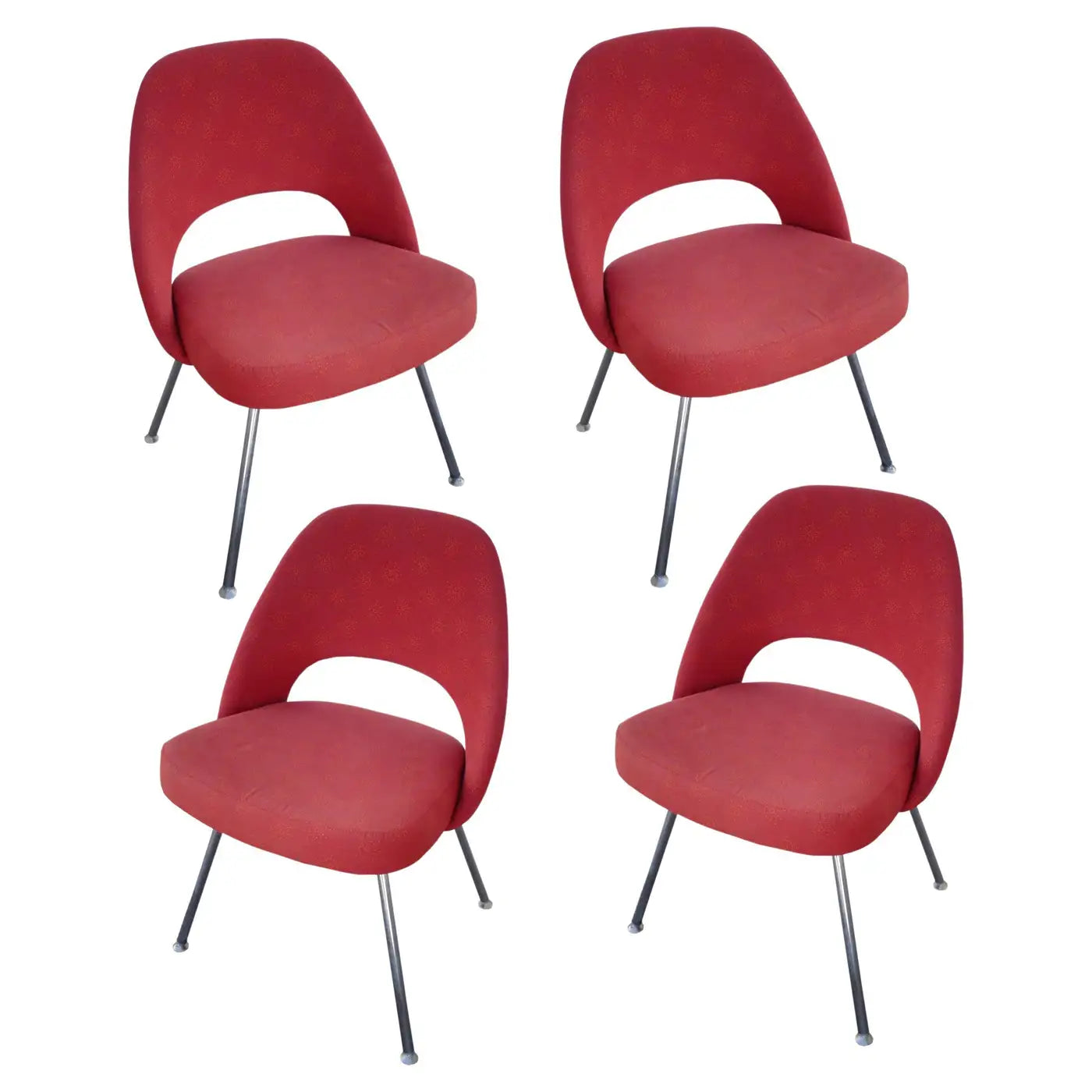 (4) Contemporary Knoll Eero Saarinen 72C-PC Dining Side Chairs