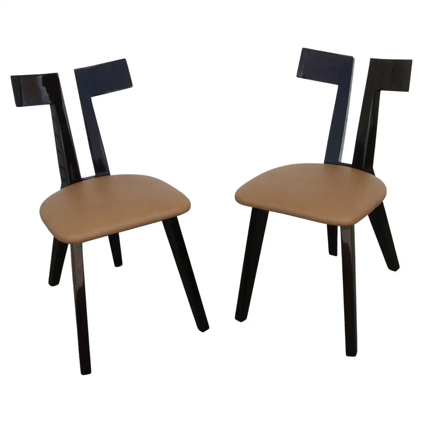 Pair of Amlash Side Chairs by Mirak