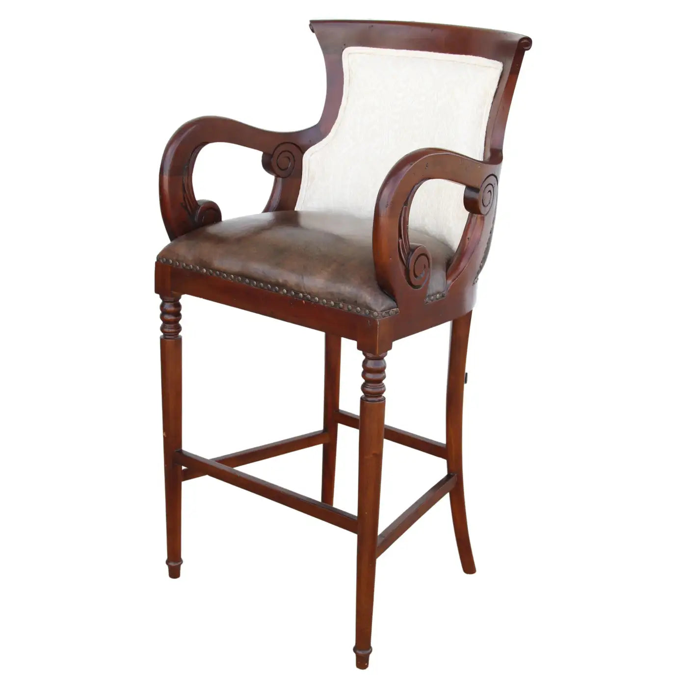 Pair Regency Style Bar Stools