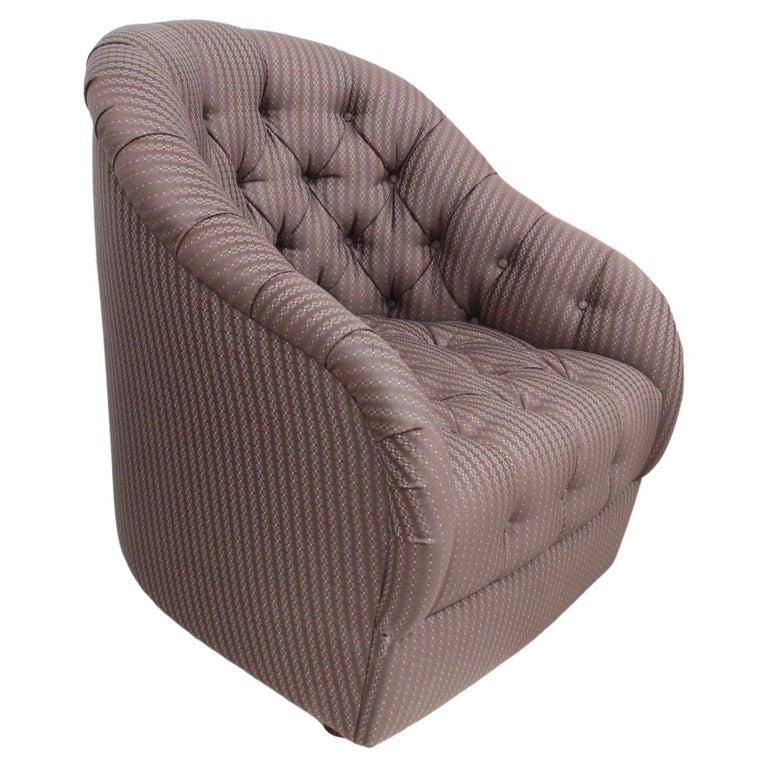 1 Ward Bennett Tufted Lounge Chair