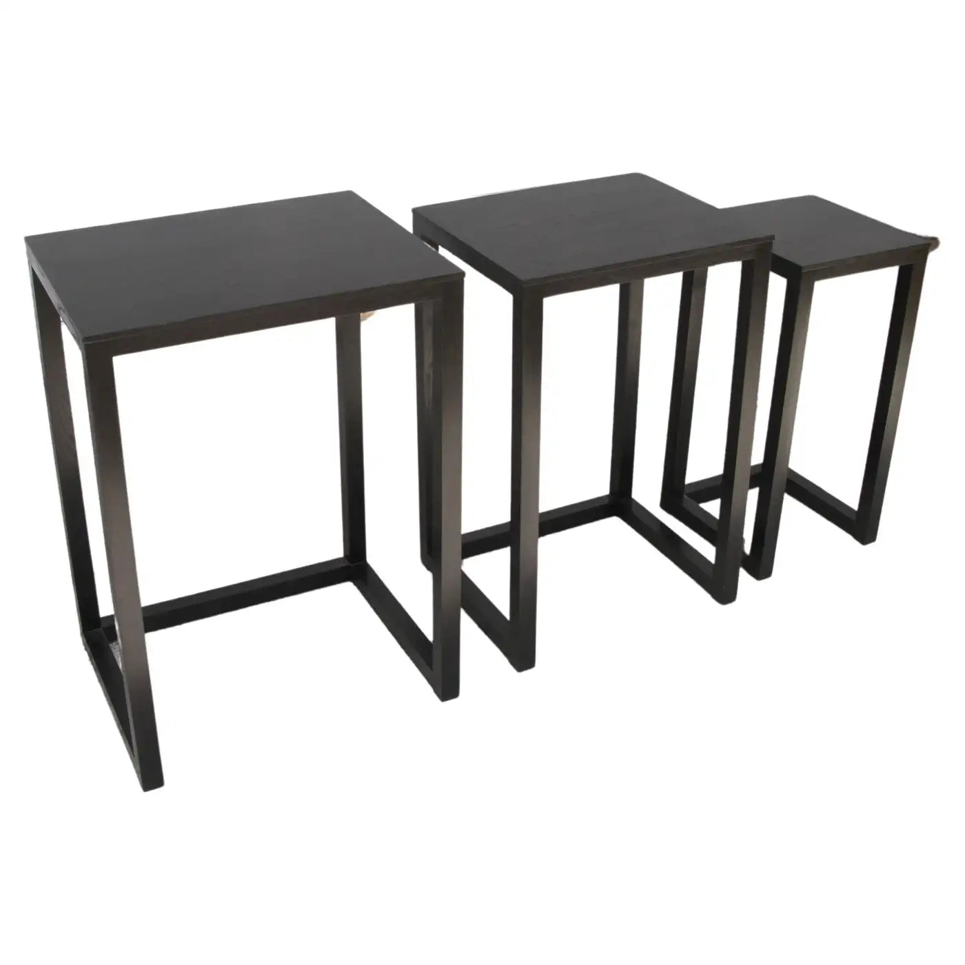 Josef Hoffman Ebonized Nesting Tables