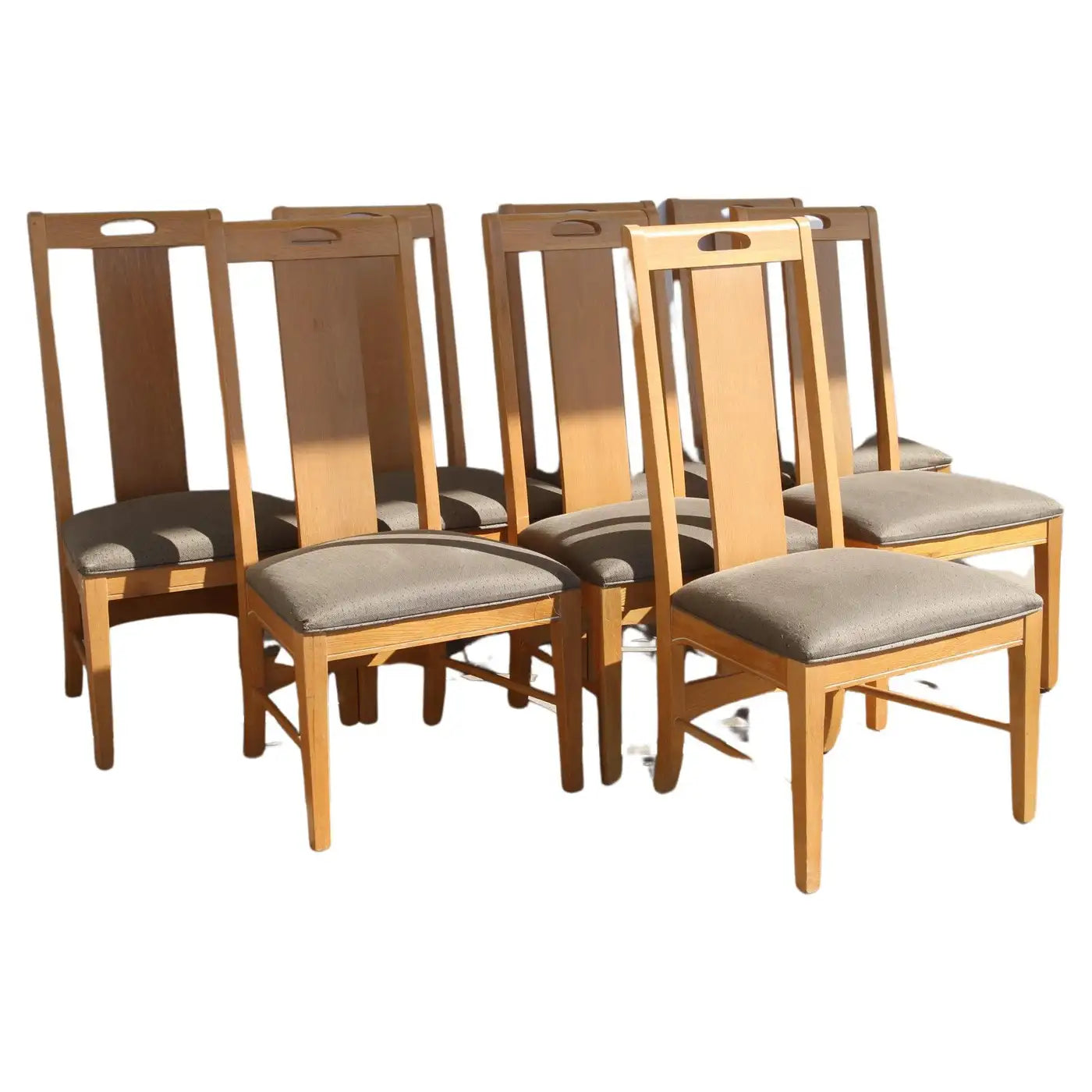 Thomasville Furniture Oak Dining Chairs