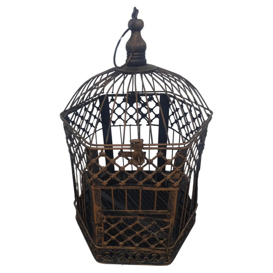 Small Decorative Metal Bird Cage