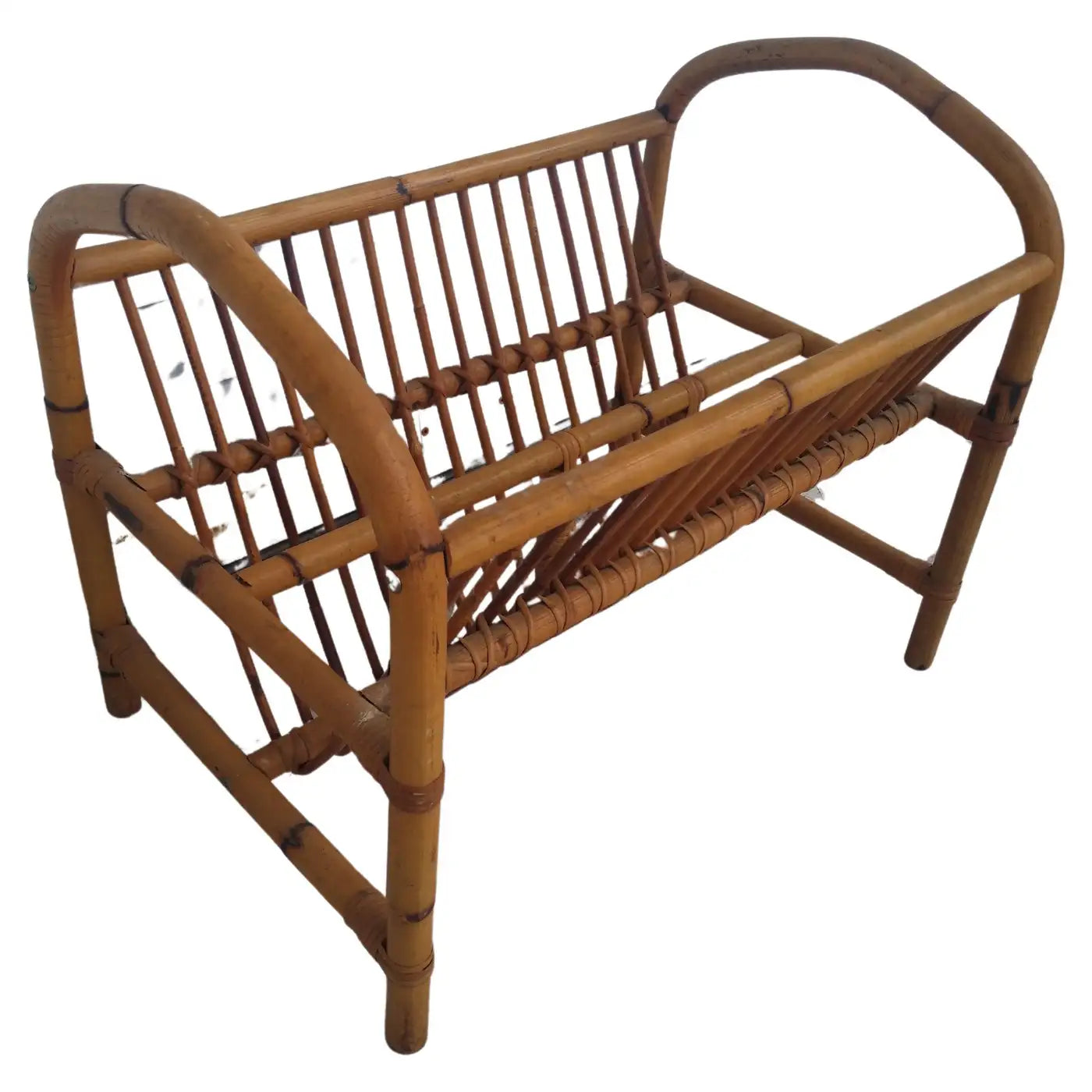 Bamboo Boho Chic Magazine Rack