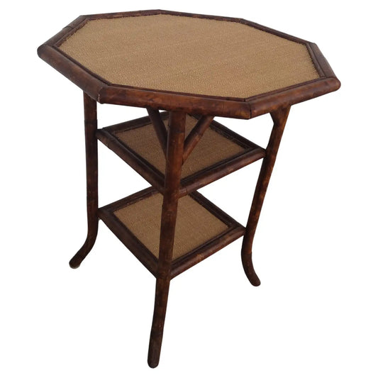 Boho Chic Octagon Shaped Side Table