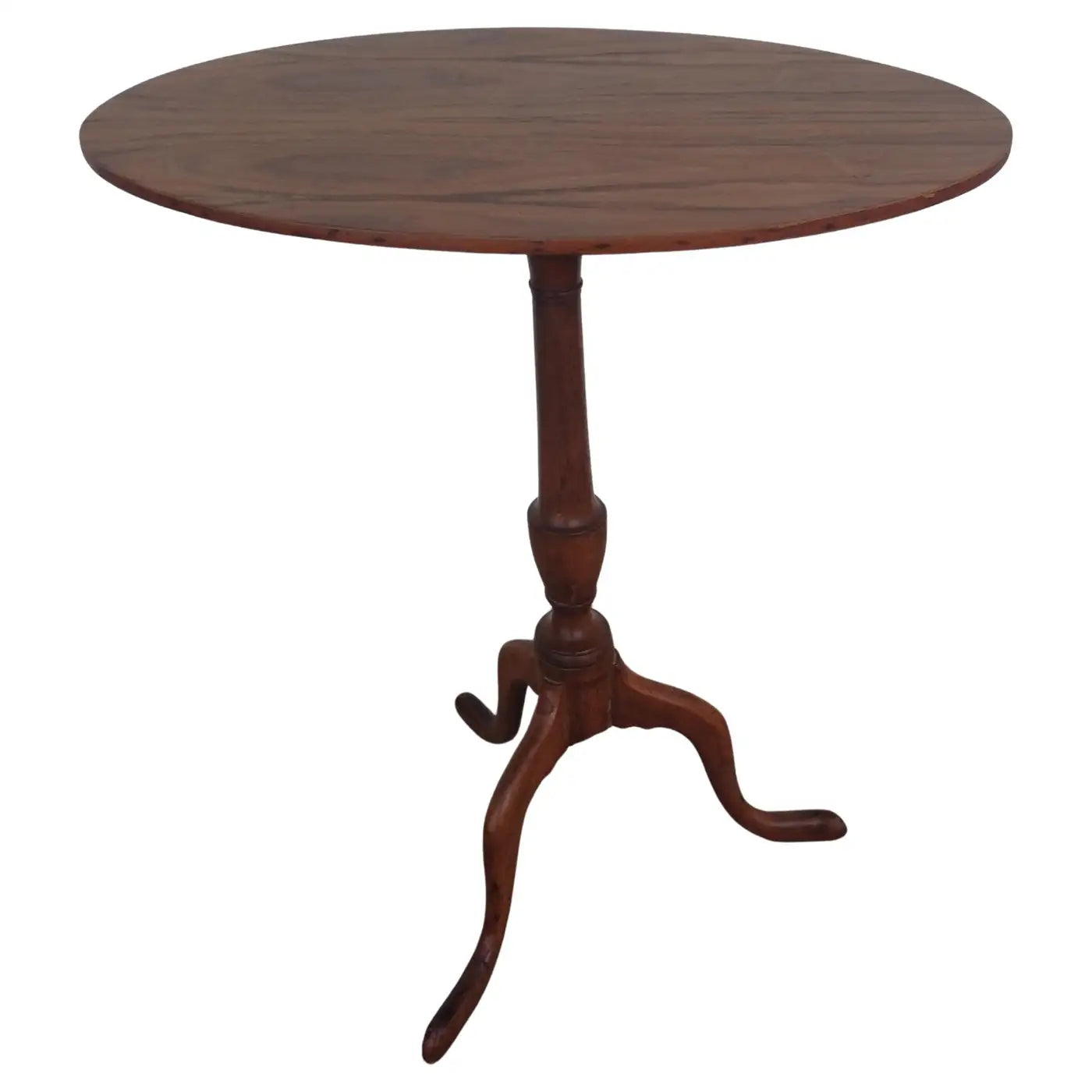 19th Century Tilt top Tripod Base Walnut Candle Stand