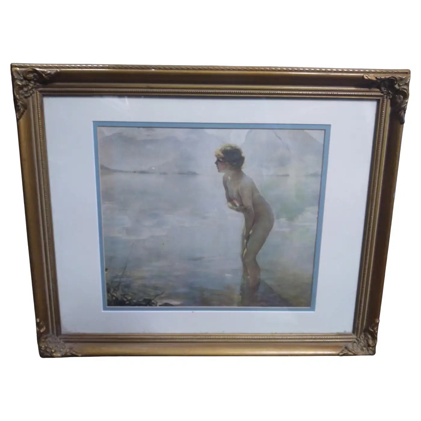 New York Graphics Society Print by Paul Emile Chabas "September Morning"