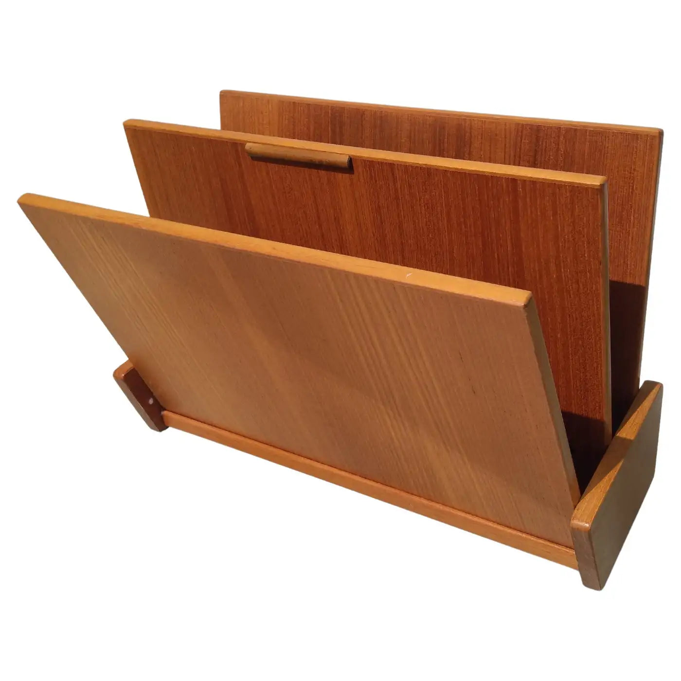 Mid Century Danish Teak Magazine Rack