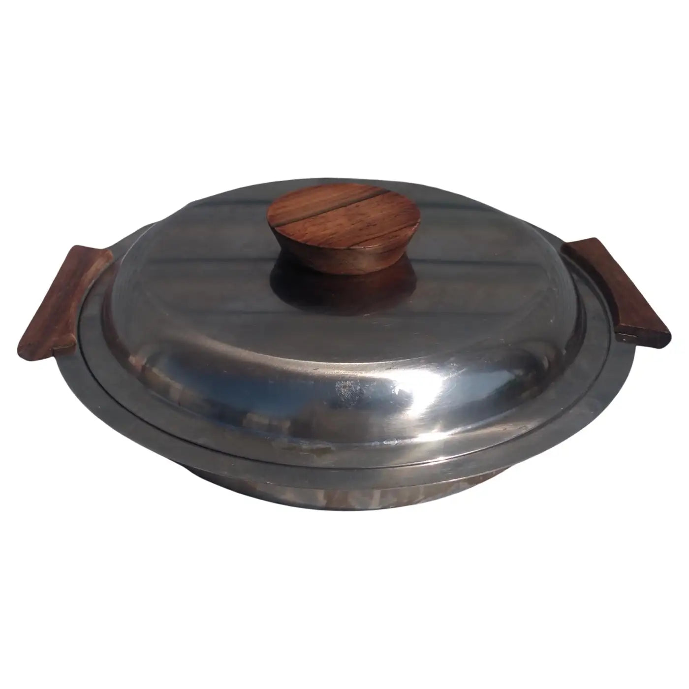 Scanli Stainless steel Pot w/ Teak Handle and Lid